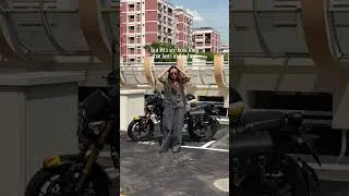 Thumbnail: you ride but still want to play dress up #motorcycle #streetwear #motorcyclelifestyle #femalebiker