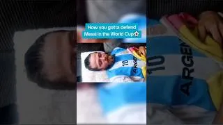 Thumbnail: How you gotta Defend MESSI in the World Cup⚽️