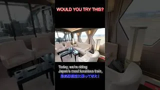 Thumbnail: Riding Japan's Luxurious Train 🚝 Like a Suite Room #japan #japantrain #spaciax #nikko #japanvlog