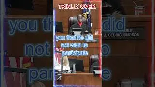 Thumbnail: Defendant Thought Trial Was Already Over 😂