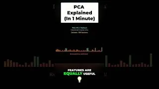 Thumbnail: Principal Component Analysis (PCA) Explained In 1 Minute