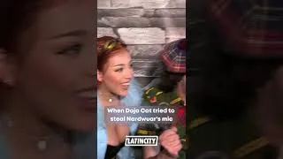 Thumbnail: When Doja Cat tried to steal Nardwuar's mic 😂 #dojacat #nardwuar #shorts