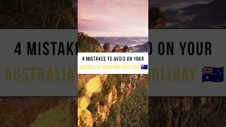 Thumbnail: 4 Mistakes To AVOID On Your Australia Working Holiday 🇦🇺