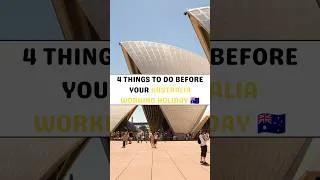 Thumbnail: 4 Things To Do BEFORE Your Australia Working Holiday 🇦🇺