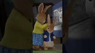 Thumbnail: Peter reunites with his father on Father's Day ❤️🐰🥳 #PeterRabbit #fathersday  #Shorts