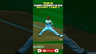 Thumbnail: Top 10 Rarest Moments in MLB History!  Part 1