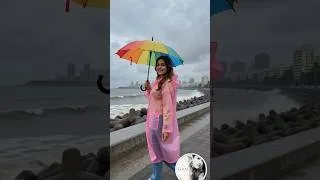 Thumbnail: Rainy Days Never Looked This Elegant ☔💕#MumbaiRains#RaincoatStyle #UmbrellaStyle