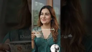 Thumbnail: Khushi Kaisi Dikhti Hai? 🌧️ #MonsoonVibes #RainyDay #ChaiAurPakode #MonsoonMood