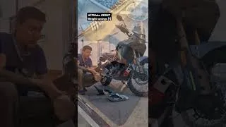 Thumbnail: Upgrading motorcycles is a fine art 🤣 #450mt #cfmoto