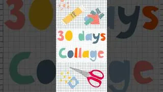 Thumbnail: COLLAGE ✂️ a passion, forever & always! #collage #artchallenge #30dayschallenge #cutandpaste