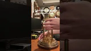 Thumbnail: Winding an #anniversary #clock