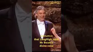 Thumbnail: that Long&High note! Mr Bocelli's voice is truly divine!