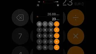Thumbnail: Look what your iPhone can do! #travel #currencyconverter