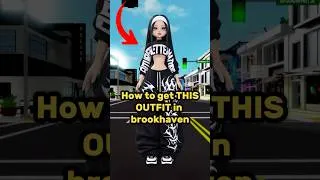 Thumbnail: How to get this BADDIE ZEPETO OUTFIT in Brookhaven