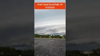 Thumbnail: Shelf cloud! #weather #shorts