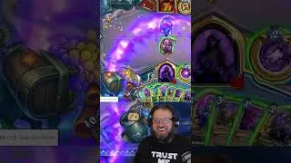 Thumbnail: PEAK HEARTHSTONE! Yogg-Saron Is a Fickle Old God   #shorts  #hearthstone