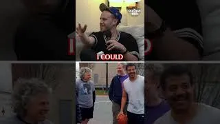 Thumbnail: Neil deGrasse Tyson casually dropping he could dunk in middle school was not on my bingo card 🤯