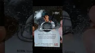 Thumbnail: Jackson Holiday, Druw Jones, cards from 2024 Skybox Metal, #youtubeshorts ,  #sportscards