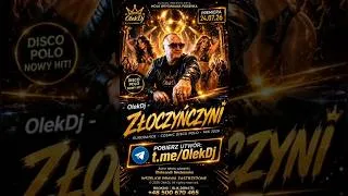 Thumbnail: OlekDj - Złoczyńczyni | GORĄCA PREMIERA DISCO POLO 2026 #OlekDj #OleksandrNesterenko #shorts #viral