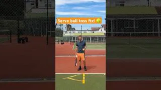 Thumbnail: How to Fix Your Tennis Ball Toss | Improve Your Tennis Serve 🎾