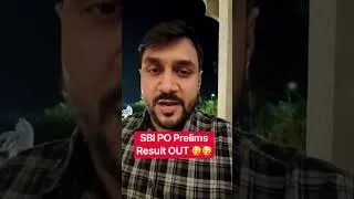 Thumbnail: SBI PO Prelims Result 2026 OUT 🥳#sbiporesult #sbipo #oliveboard