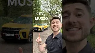Thumbnail: The Musso EV has landed, and I must admit, I really like the drive! #evtruck #musso #cars