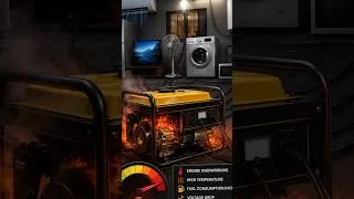 Thumbnail: Never Run These Appliances on a Generator. #shorts #generator #appliances #olx