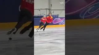 Thumbnail: Olivia & Tim bringing the energy 🔥 #MilanFigureSkating