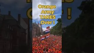 Thumbnail: EK24 Best Fans: Dutchies in Hamburg ⚽🧡 #shorts