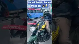 Thumbnail: Bike Stunt Gone Wrong 😳🏍️ | Nepal Traffic Police Action #shorts #viral #traffic #police