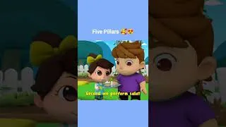Thumbnail: Five Pillars 😍🥰 | Islamic Series & Songs For Kids | Omar & Hana English