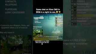 Thumbnail: Good old Xbox game chat..🥹| Call of Duty: Black Ops #cod #blackops #xbox360 #gaming #shorts