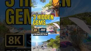 Thumbnail: 3 Hidden Beaches Near Primošten 🇭🇷🌊 You’ve Probably Never Seen! #shorts