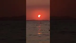 Thumbnail: Primošten eclipse of the sun 2026 #travel #beach #croatia #primosten #eclipse
