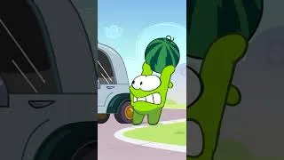 Thumbnail: Om Nom's watermelon trouble! 🍉😄   #omnom #animation #cuttherope