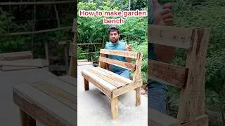Thumbnail: How to Build a Strong Garden Bench | DIY Outdoor Furniture | Step-by-Step Woodworking