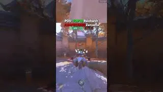Thumbnail: POV: TOP 10 REINHARDT JUMPSCARES ZENYATTA #overwatch #overwatch2 #ow2