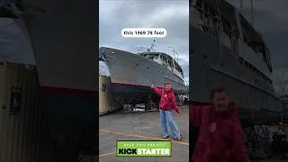 Thumbnail: We’re Converting Our 78’ Boat to Hybrid-Electric #hybrid #kickstarter