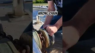 Thumbnail: How to Find the Right Anchor Chain for Your Windlass #aluminumboat #boatrestoration