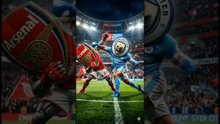 Thumbnail: 1v1 Battle of Legends - Who wins? #football #soccer #arsenal #manchestercity #shortvideo #viralvideo