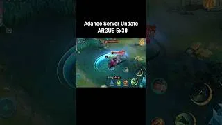 Thumbnail: ARGUS 5x30 | Adance Server Update~MLBB #ARGUS #Shorts #mlbb #mobilelegends