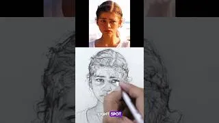 Thumbnail: How to Draw a Face Using the Loomis Method ✏️ #Shorts
