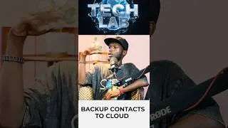 Thumbnail: Another thing to keep on cloud aside Documents is contacts #ghana #techpodcast #techtips