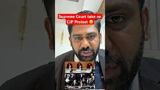 Thumbnail: Supreme Court and Govt. Take on CJP Protest 😯 #cjp #cjpprotest #neet #supremecourt
