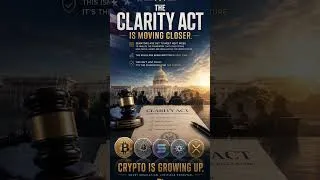 Thumbnail: 🚨 CLARITY Act Moves Closer: Crypto Regulation Enters a New Era 🇺🇸