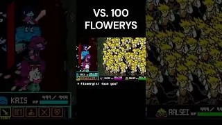 Thumbnail: VS. 100 Flowery Deltarunes (Deltarune Chapter 5) #deltarune #undertale #tobyfox #deltarunechapter5