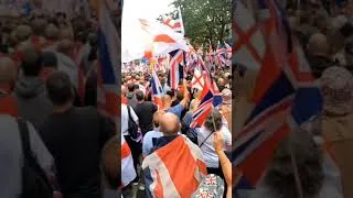 Thumbnail: Tommy Tommy Robinson Free Speech March 23 September 2025 Rally Protest London UTK Unite The Kingdom