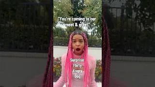 Thumbnail: SHE BARKED!?😳 (WE’RE HAVING A MEET & GREET!🎉)