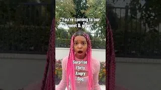 Thumbnail: SHE BARKED!?😳 (WE’RE HAVING A MEET & GREET!🎉)