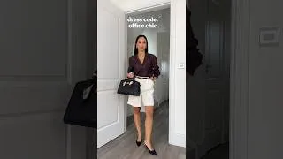 Thumbnail: Late summer workwear outfits 💻 #workwear #officeoutfit #chicoutfit